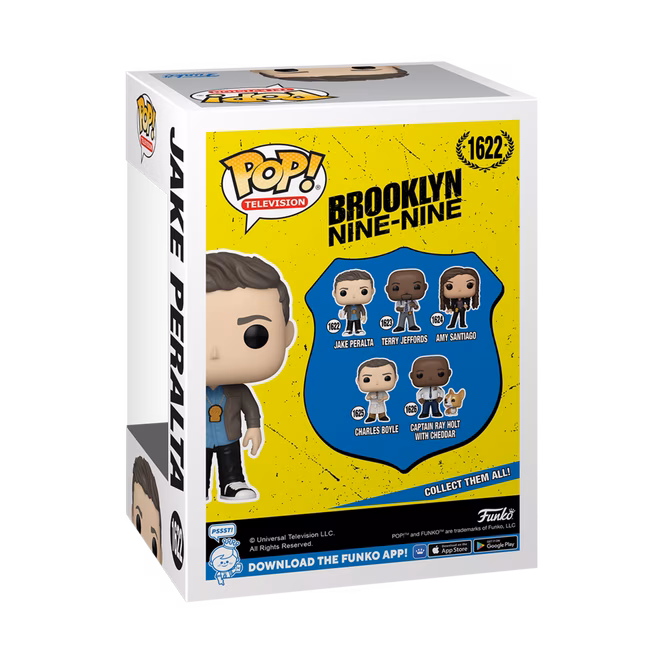 GameStop Funko POP! TV: Brooklyn Nine-Nine Jake Peralta 4.05-in Vinyl Figure