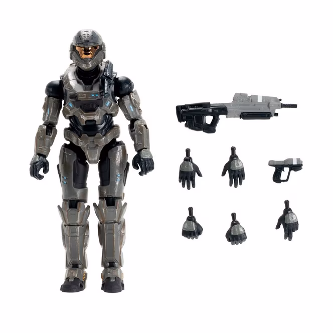 GameStop Jazwares Halo Reach The Spartan Collection Noble Team 6-Pack Figure Set