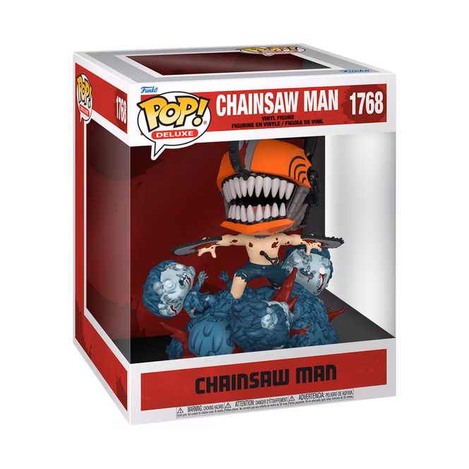 GameStop Funko POP! Deluxe: Chainsaw Man- Chainsaw Man 5.8-in Vinyl Figure