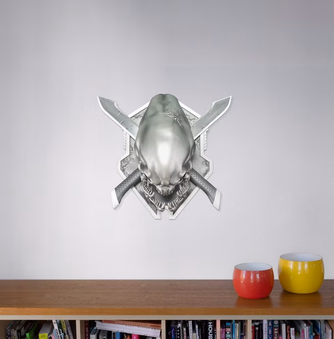 GameStop Halo Legendary Icon Sculpture Grunt Edition Wall Mount
