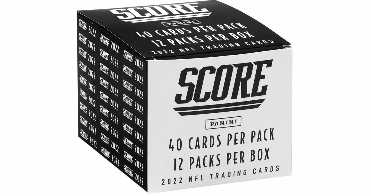GameStop 2022 Panini Score NFL Football Fat Pack Box (12-Pack)