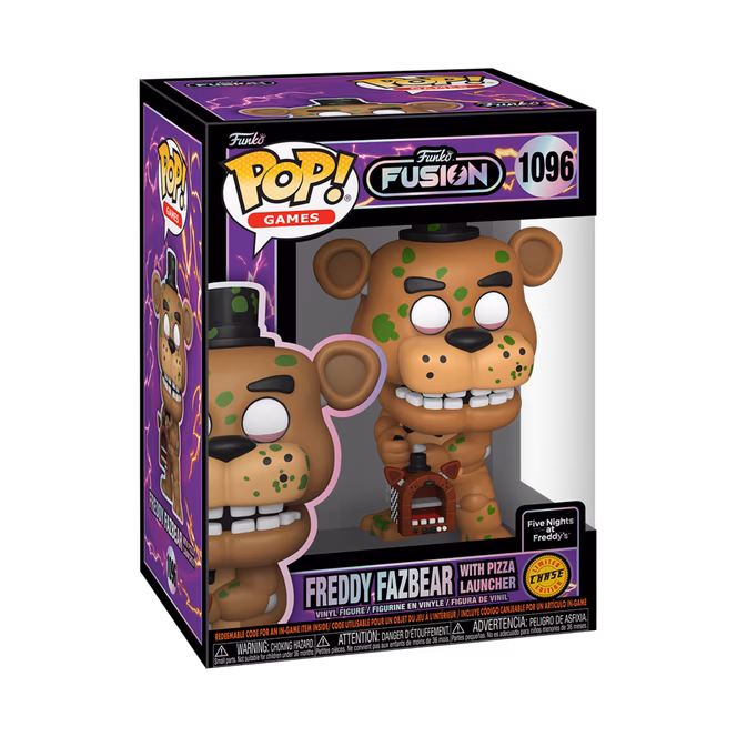 GameStop Funko POP! Games: Five Nights at Freddy’s Fazbear with Pizza Launcher (or Chase) 4.3-in Vinyl Figure
