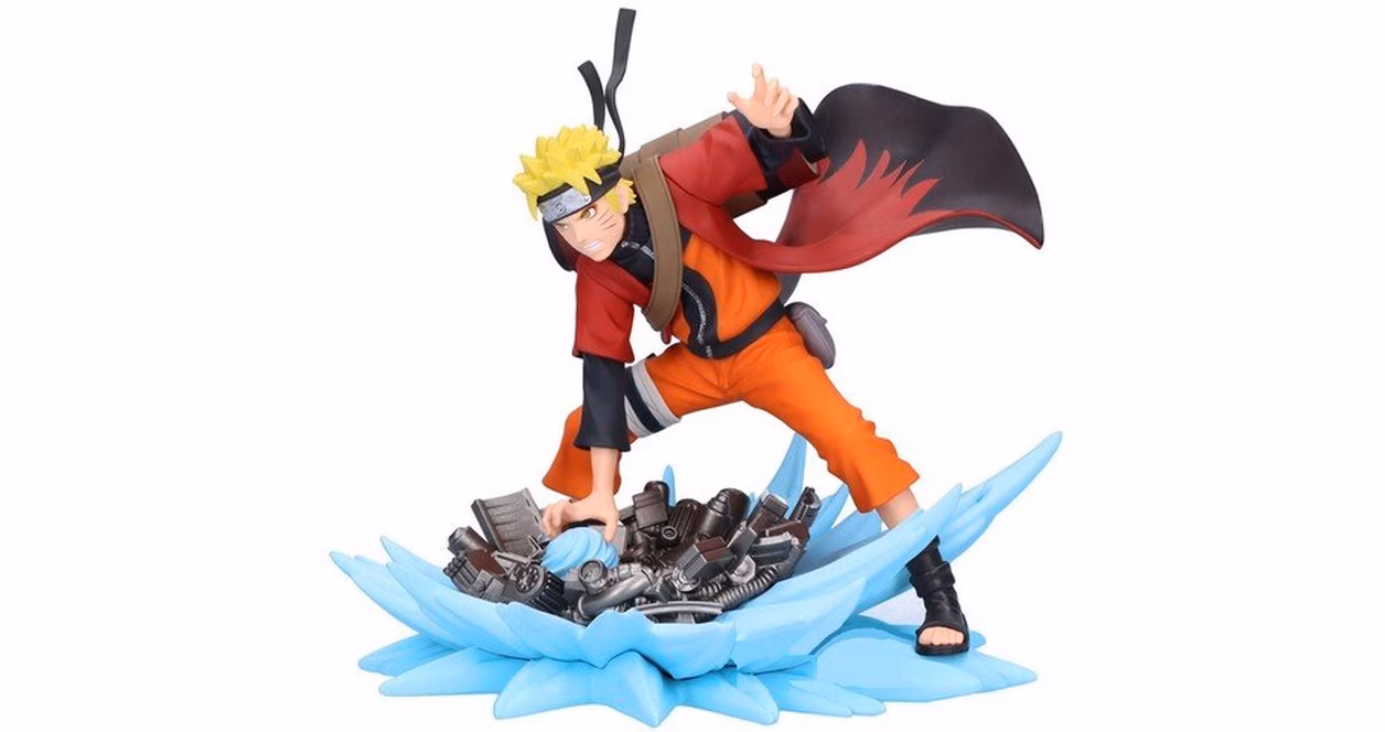 GameStop Banpresto Naruto Shippuden Naruto Uzumaki 7.1-in Collectible Figure