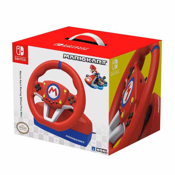 GameStop HORI Nintendo Switch Mario Kart Racing Wheel Pro Mini
