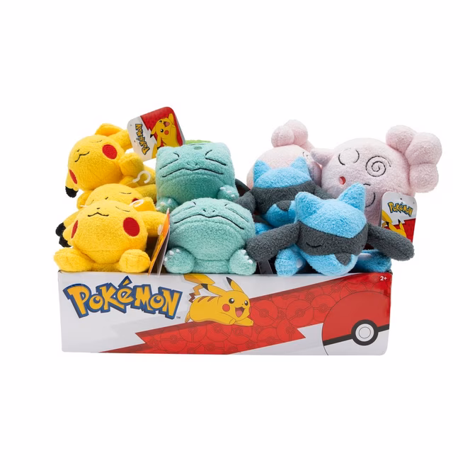 GameStop Jazwares Pokemon Sleeping 5-in Plush (Styles May Vary)
