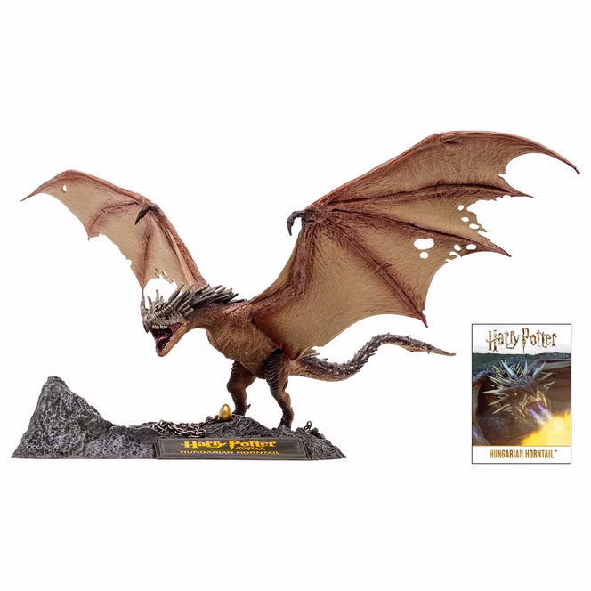 GameStop McFarlane Toys Dragons Harry Potter and The Goblet of Fire Hungarian Horntail 11-in Statue
