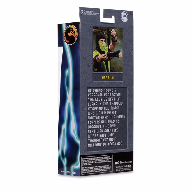 GameStop McFarlane Toys Mortal Kombat Klassic Reptile 7-in Scale Figure