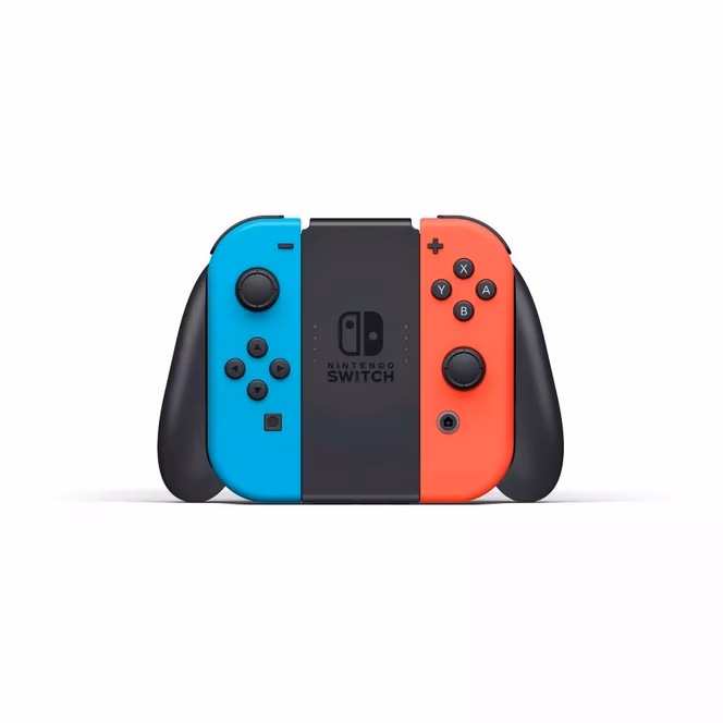 GameStop Nintendo Switch with Neon Blue/Neon Red Joy-Con Controller