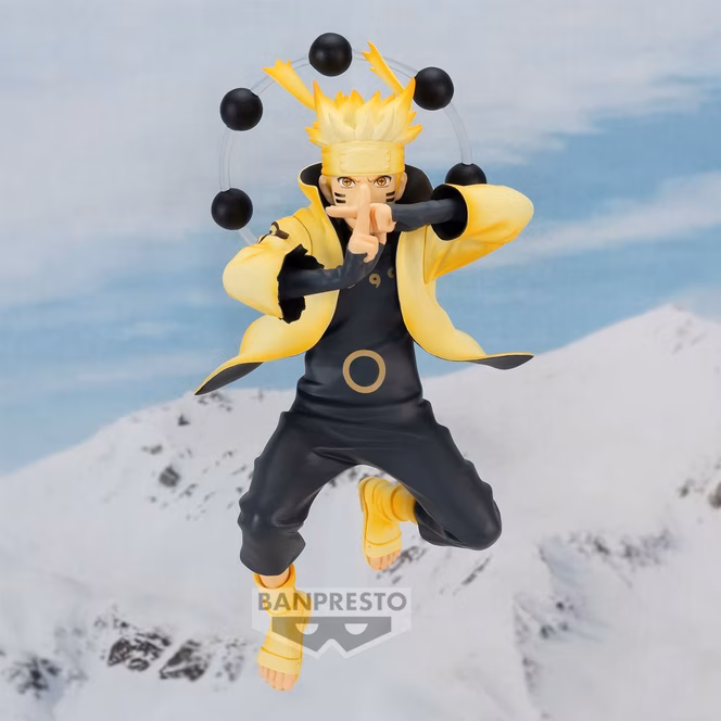 GameStop Banpresto Naruto Shippuden Vibration Stars Uzumaki Naruto V 5.1-in Statue