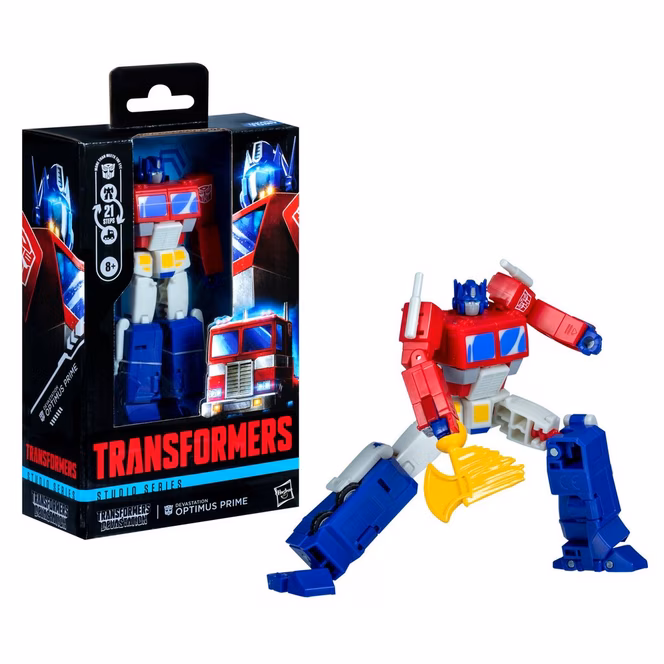 GameStop Hasbro Transformers Toys Studio Series Leader Class Transformers: Devastation Optimus Prime 4.5-in Action Figure