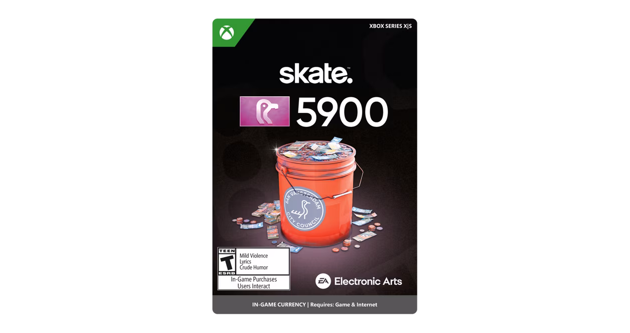 GameStop SKATE: 5900 SV Bucks - Xbox Series X/S