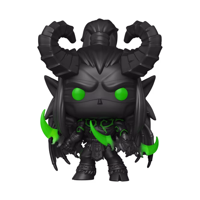 GameStop Funko POP! Games: World of Warcraft: The War Illidan (or Chase) 5.1-in Glow-in-the-Dark Vinyl Figure