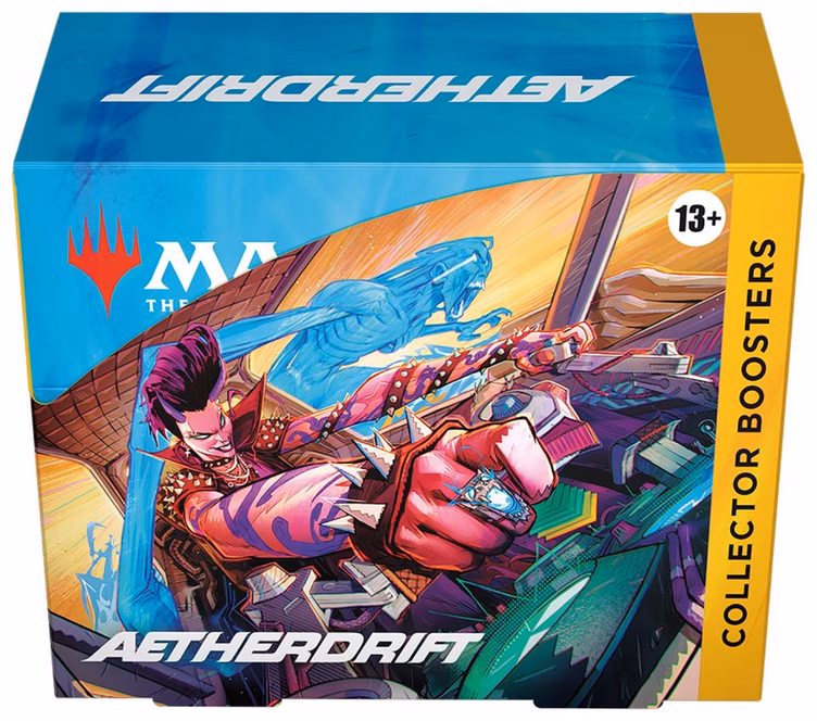 GameStop Magic: The Gathering Aetherdrift Collector Booster Box (12 Collector Boosters)
