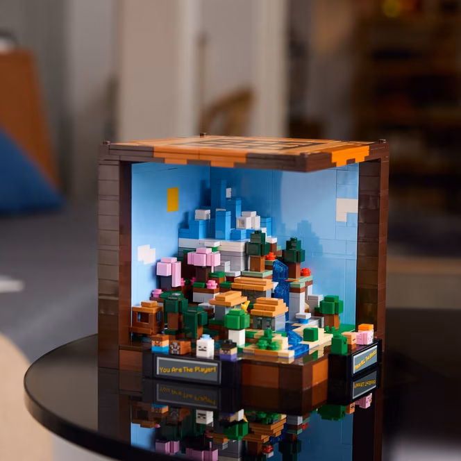 GameStop LEGO Minecraft The Crafting Table Building Set 21265