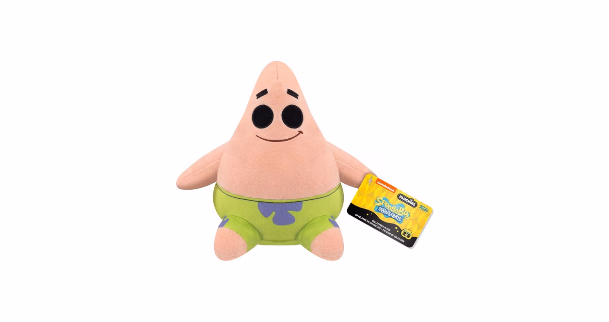 GameStop Funko Plush: SpongeBob SquarePants 25th Anniversary Patrick 7-in Collecitble Plush