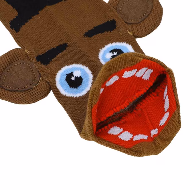 GameStop Five Nights at Freddy's Freddy Fazbear Bite Crew Socks
