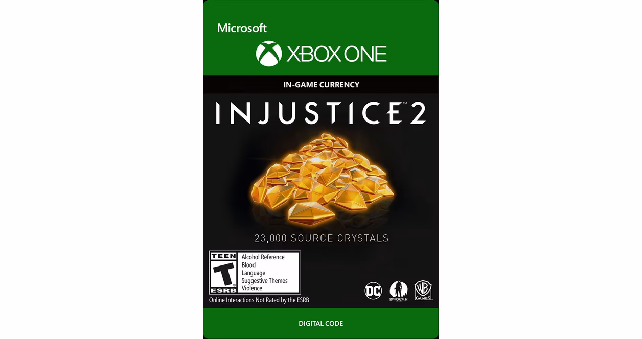 GameStop Injustice 2 23,000 Source Crystals