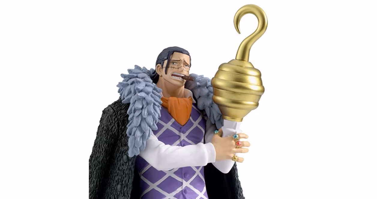 GameStop Banpresto One Piece DXF The Grandline Series Crocodile 6.7-in Figure
