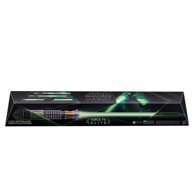 GameStop Hasbro Star Wars The Black Series Luke Skywalker Force FX Elite Lightsaber