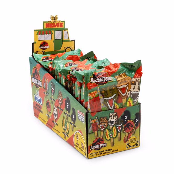 GameStop CultureFly Jurassic Park Meltz Collectible Figure Blind Bag