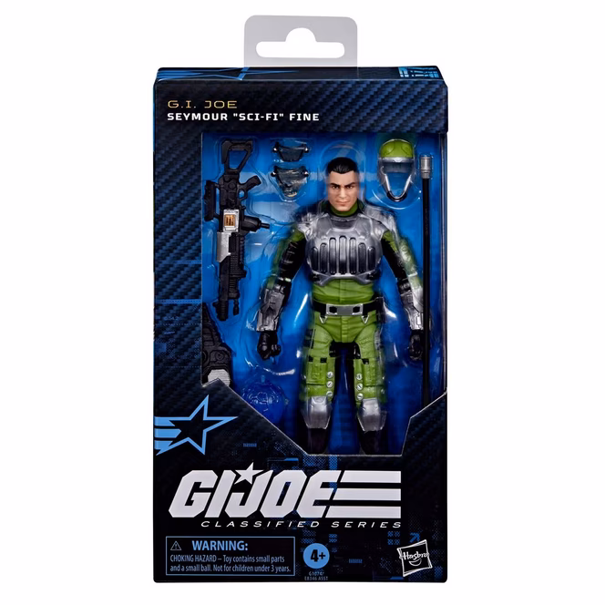 GameStop Hasbro G.I. Joe Classified Series Seymour Sci-Fi Fine 6-in Action Figure