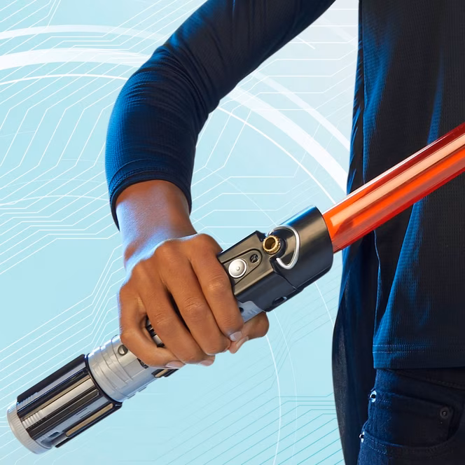 GameStop Hasbro Star Wars Lightsaber Forge Darth Vader Electronic Lightsaber