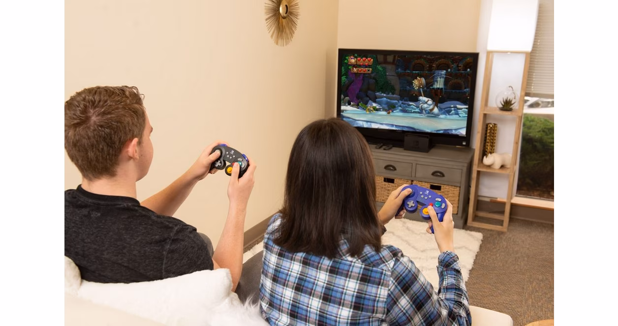 GameStop PowerA GameCube Wireless Controller for Nintendo Switch Silver