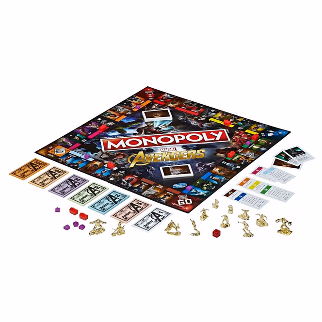 GameStop Monopoly: Marvel Avengers Edition Board Game