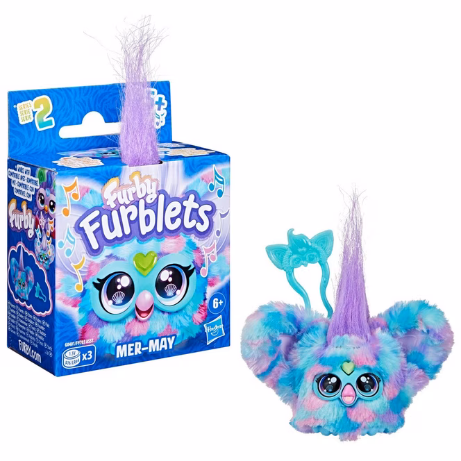 GameStop Furby Furblets Mer-May Mini Interactive Electronic Pet Toy