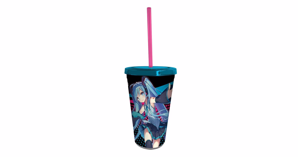 GameStop ABYstyle Hatsune Miku - Miku Tumbler with Straw