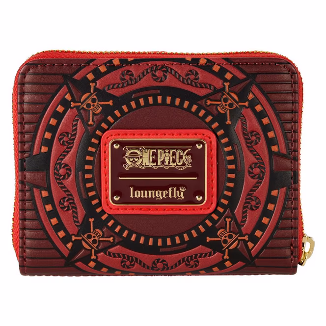 GameStop Loungefly One Piece Luffy Zip Around Wallet