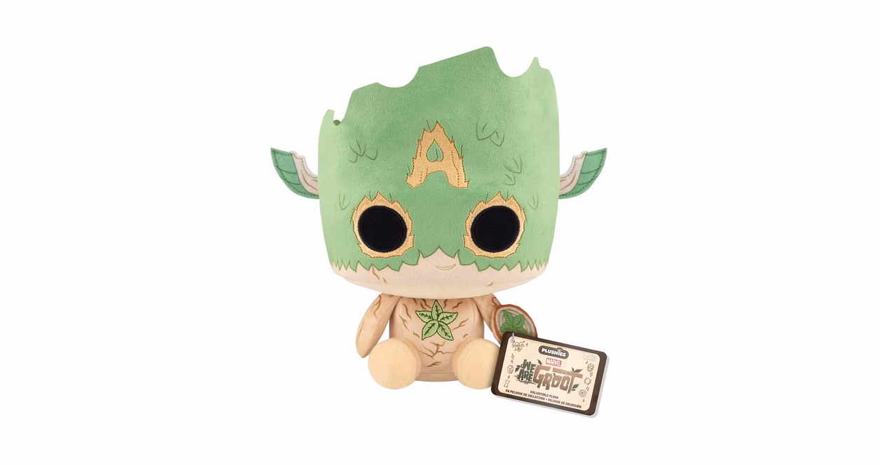 GameStop Funko POP! Plush: Marvel’s We Are Groot: 85th Anniversary Captain America 7-in Plush