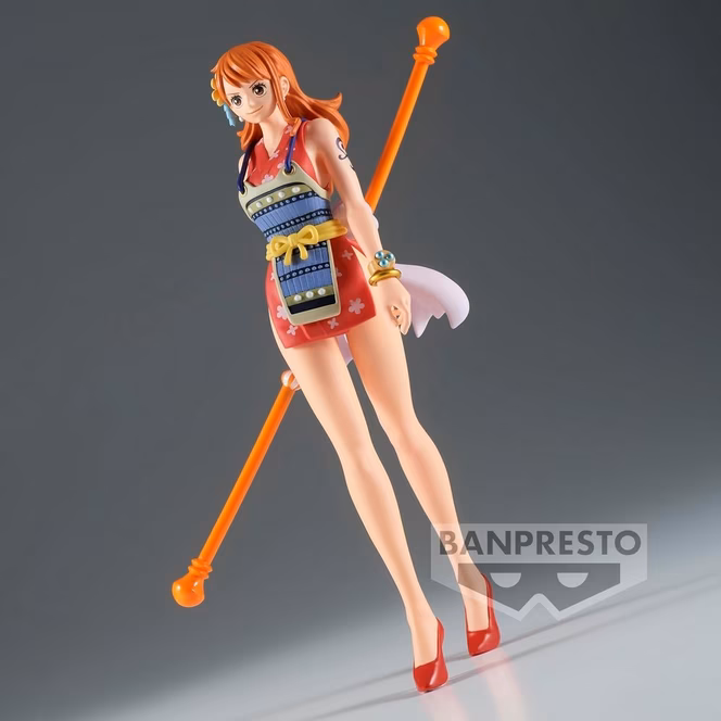 GameStop Banpresto One Piece Nami (The Shukko) 6.3-in Statue