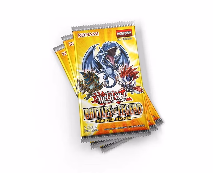 GameStop Yu-Gi-Oh! Trading Card Game: Battles of Legend Monster Mayhem Booster Display Box