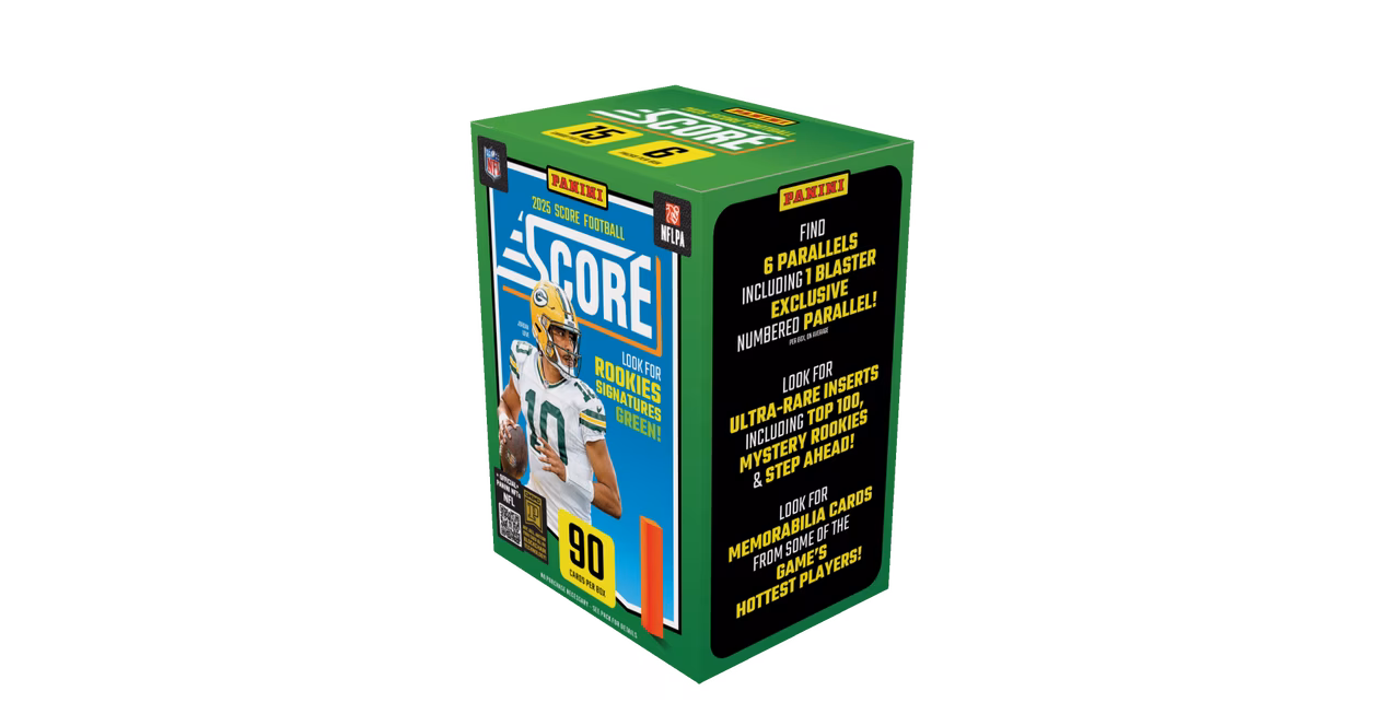GameStop 2025 Panini Score NFL Football Blaster Box