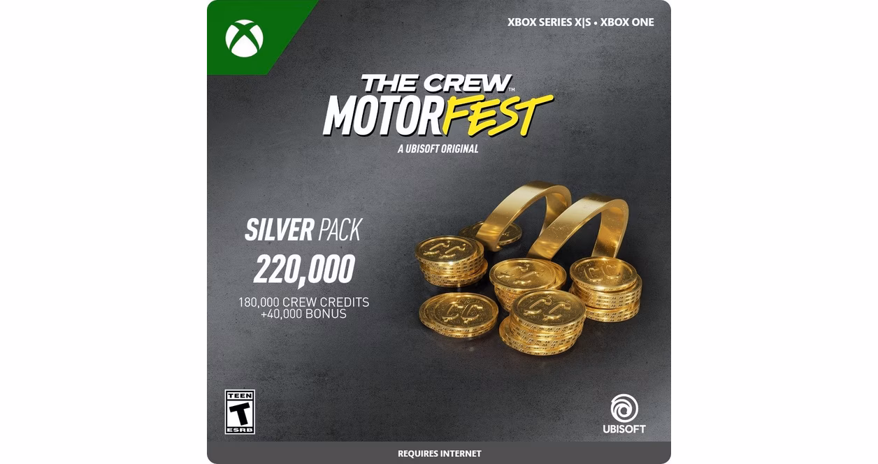 GameStop The Crew Motorfest Virtual Currency Silver Pack - Xbox Series X