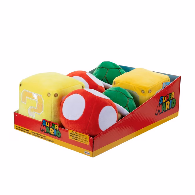 GameStop Jakks Pacific Super Mario SFX Plush Assortment (Styles May Vary)