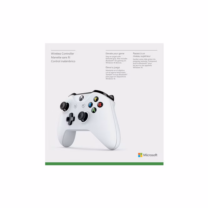 GameStop Microsoft Xbox One Wireless Controller Polar White
