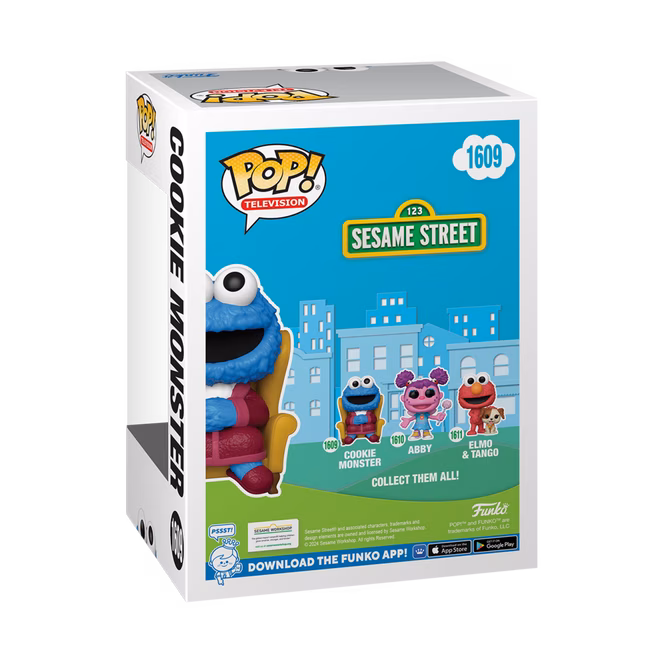GameStop Funko POP! TV: Sesame Street Cookie Monster 4-in Vinyl Figure