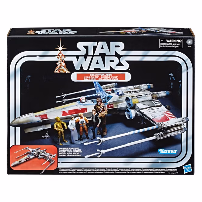 GameStop Hasbro Star Wars The Vintage Collection Episode IV A New Hope Luke Skywalker Red 5 Xwing 3.75-in Action Figure