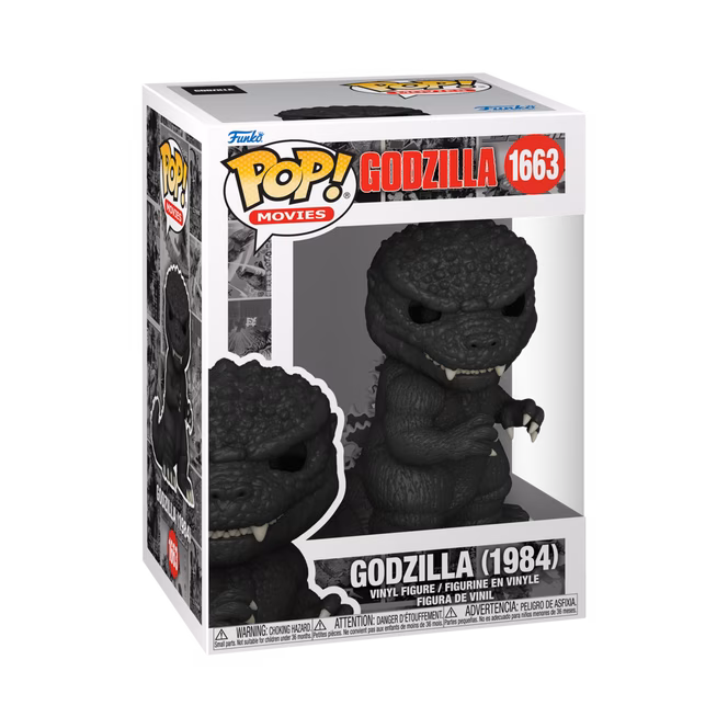 GameStop Funko POP! Movies: Godzilla 70th Anniversary Godzilla 1984 (or Chase) 4.35-in Vinyl Figure