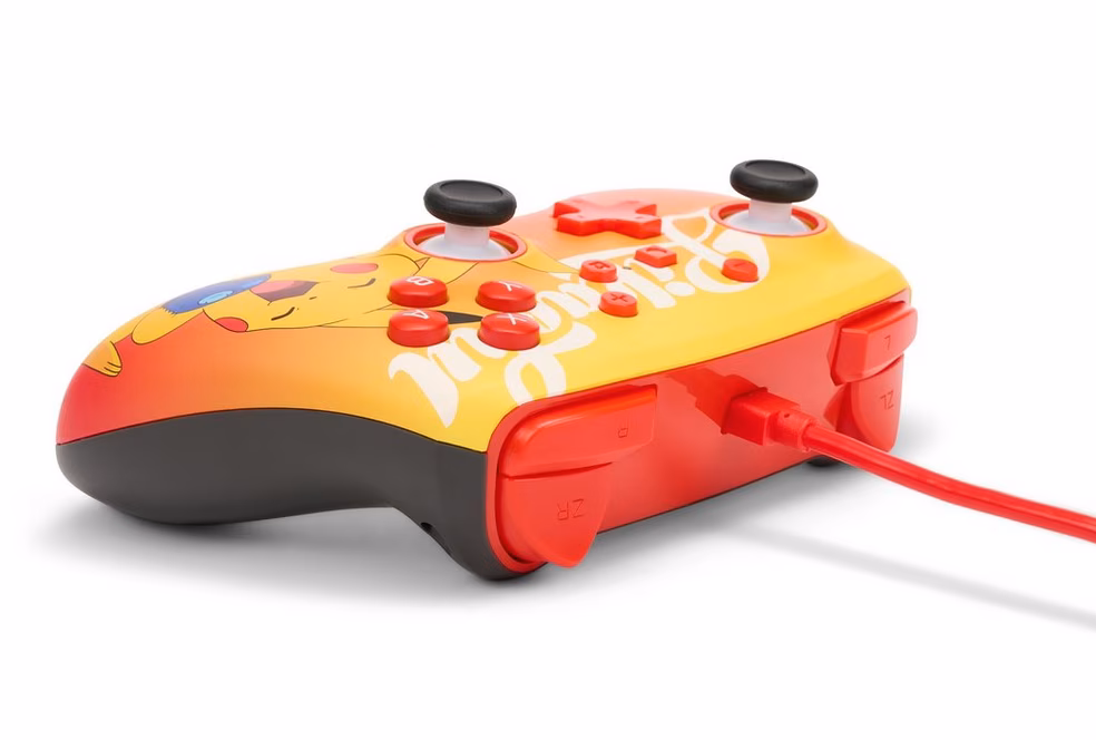 GameStop PowerA Enhanced Wired Controller for Nintendo Switch - Oran Berry Pikachu