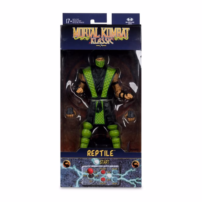 GameStop McFarlane Toys Mortal Kombat Klassic Reptile 7-in Scale Figure
