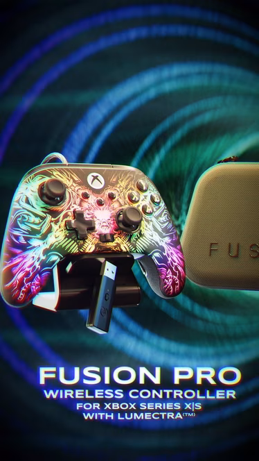 GameStop PowerA Wireless Controller for Xbox Series X/S with Lumectra FUSION Pro