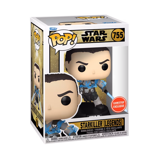 GameStop Funko POP! Games: Star Wars: Force Unleashed Starkiller (Legends) 4.15-in Vinyl Figure GameStop Exclusive