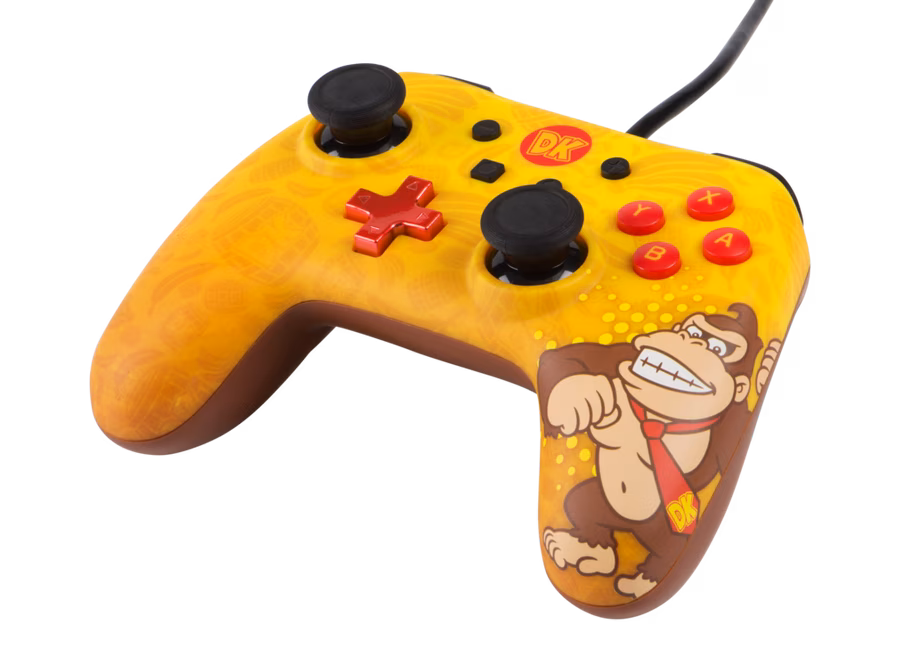 GameStop PowerA Enhanced Wired Controller for Nintendo Switch - Donkey Kong