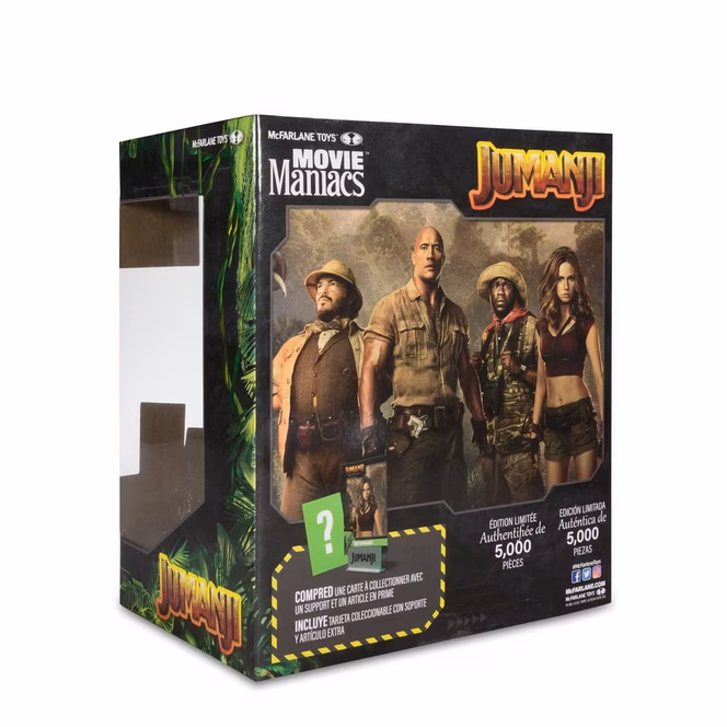 GameStop McFarlane Toys Movie Maniacs: Jumanji Ruby Roundhouse 6-in Statue