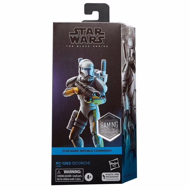 GameStop Hasbro The Black Series Gaming Greats Star Wars: Republic Commando RC-1262 (Scorch) 6-in Action Figure GameStop Exclusive