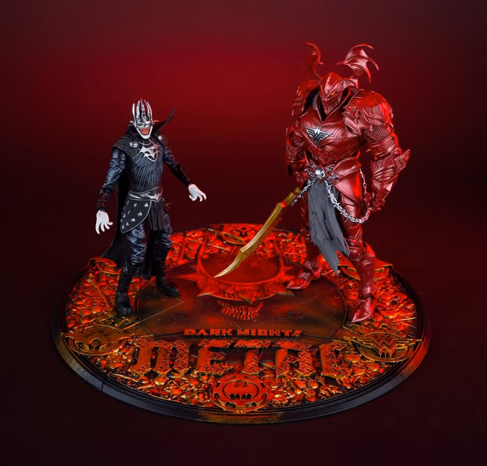 GameStop McFarlane Toys Dc Multiverse Collector Edition The Batman Who Laughs Knight Armor and Merciless (Issue 4) 7-in Action Figure Set 2-Pack