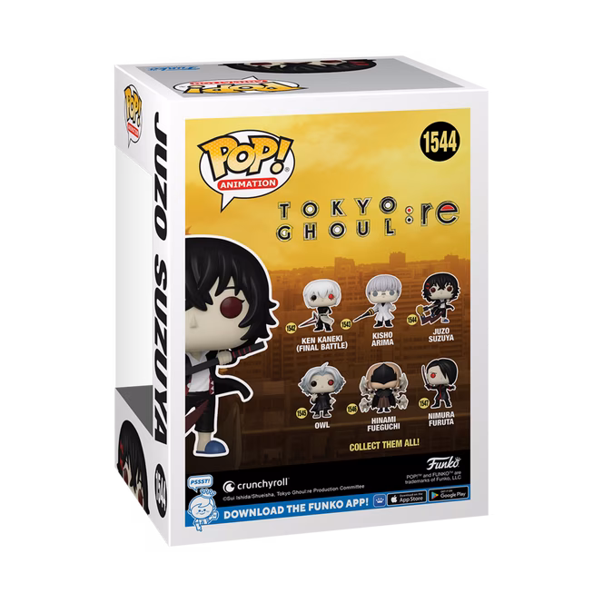 GameStop Funko POP! Animation: Tokyo Ghoul:re Juzo Suzuya 3.95-in Vinyl Figure